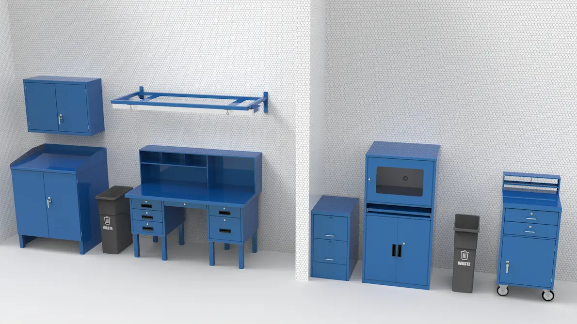 Heavy Duty Steel Desks