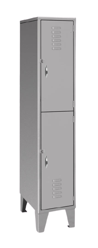 Double Tier Lockers - 2 Tier Standard Steel Locker