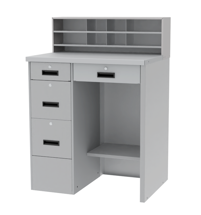 Heavy Duty Filing Cabinet Desk